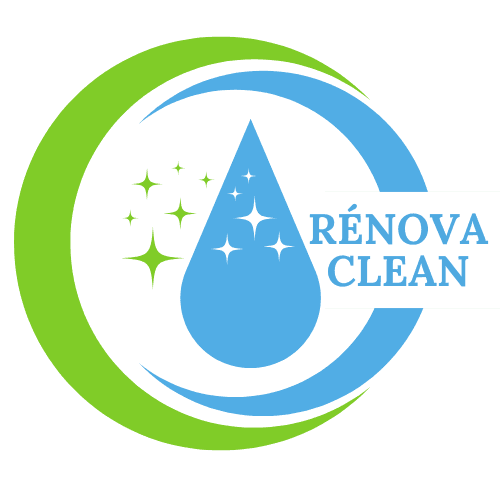 Un logo avec une goutte d'eau et des étoiles